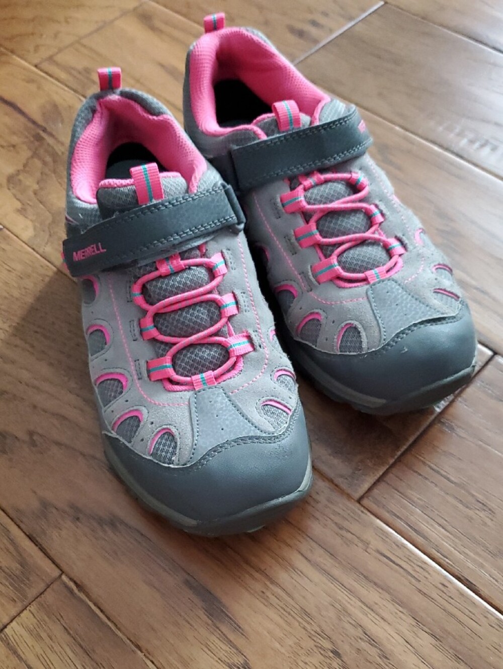 Merrell Chameleon Select Dry Women's Hiking Shoes Gray Pink Size 6